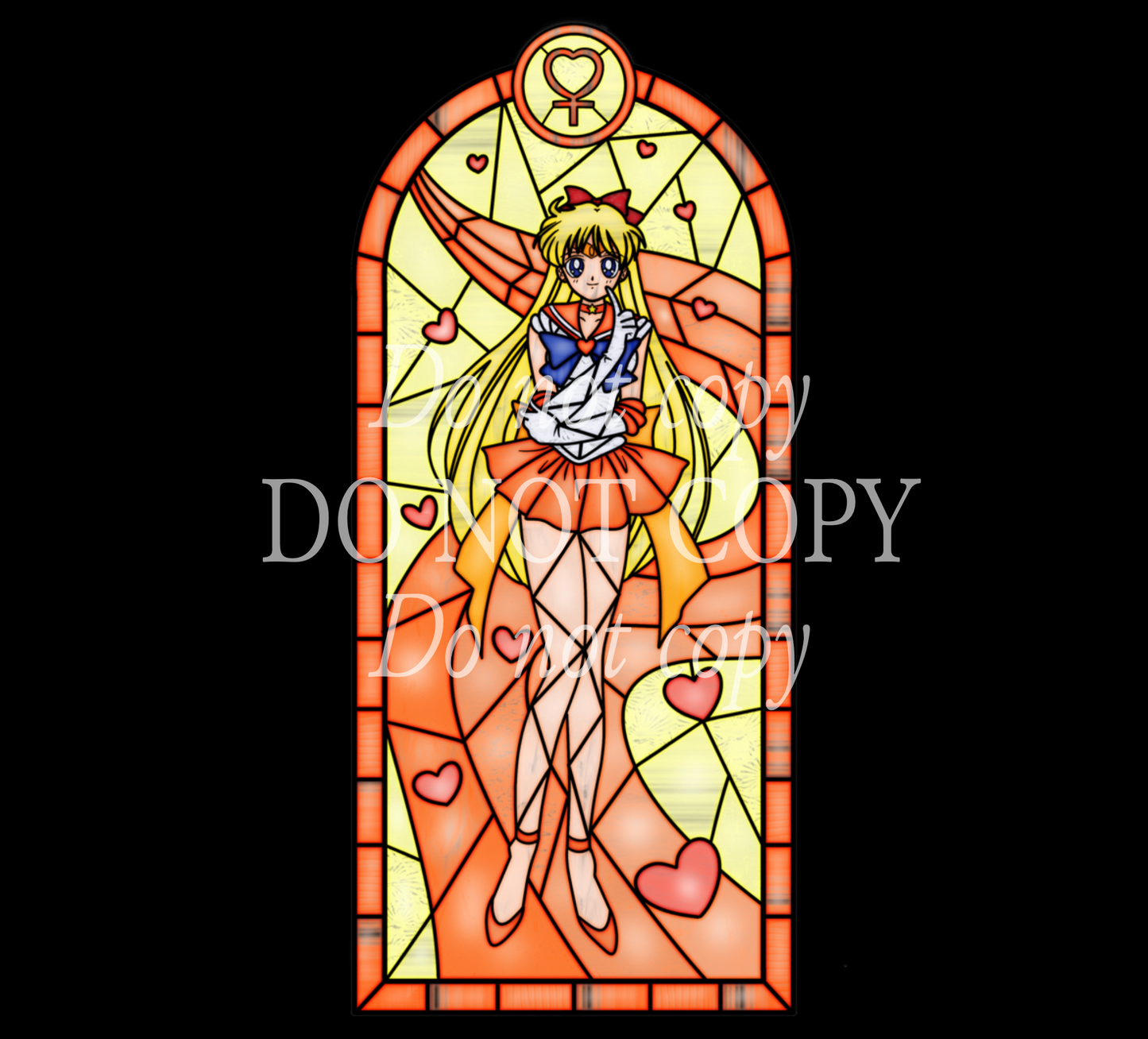 Sailor Stained Glass Nightlight (All Characters)