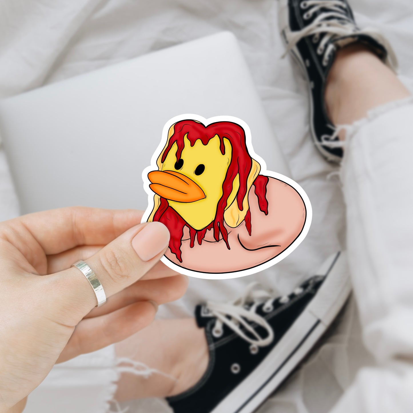 Horror Quack Vinyl Decals (11 Designs Available)
