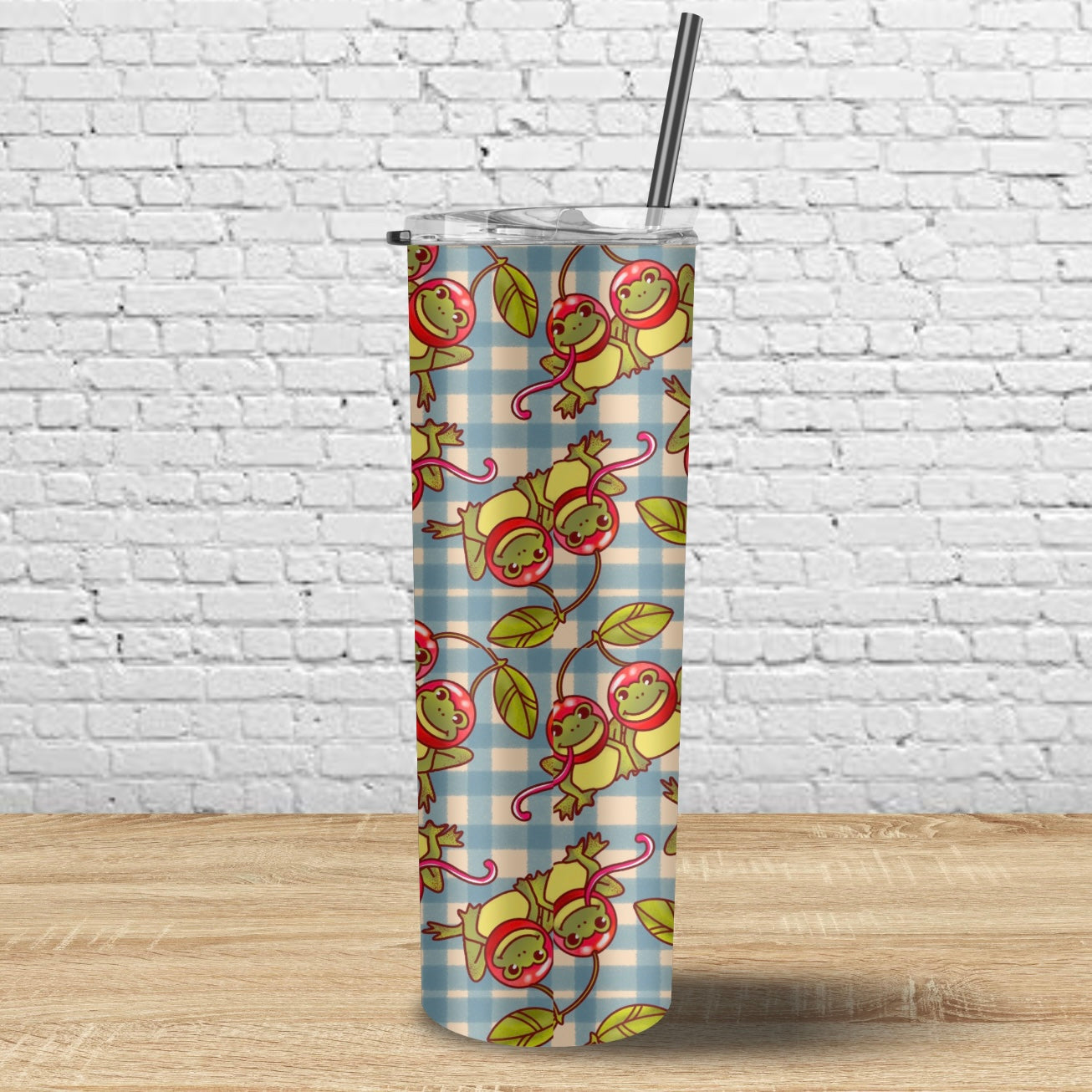 Frog Cherry Tumbler