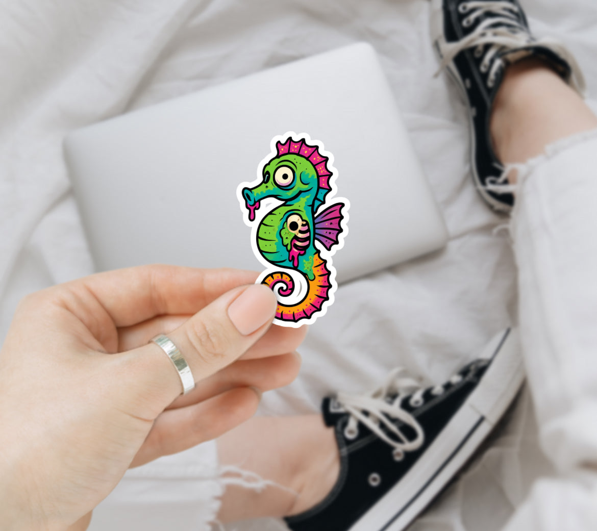 Pop Art Zombie Vinyl Decals (7 Designs Available)