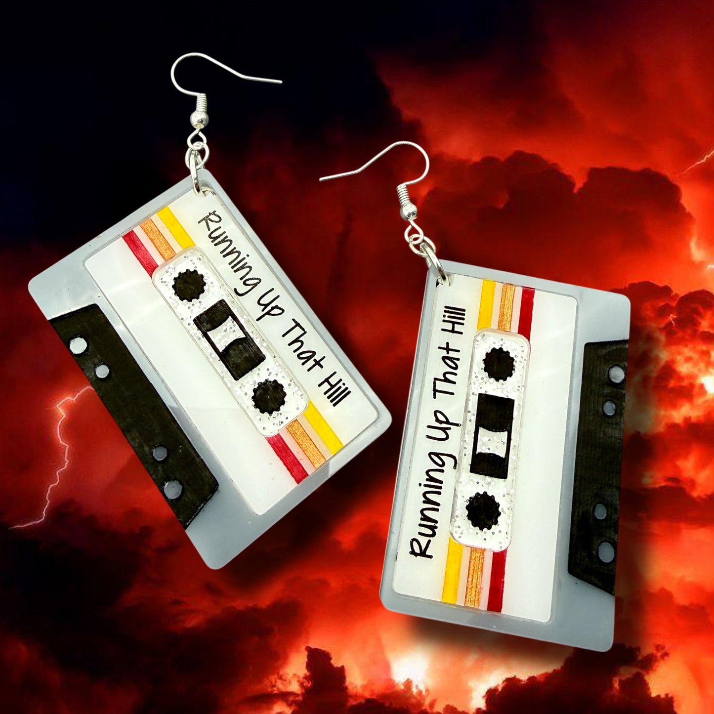 Running Up That Hill Cassette Dangles