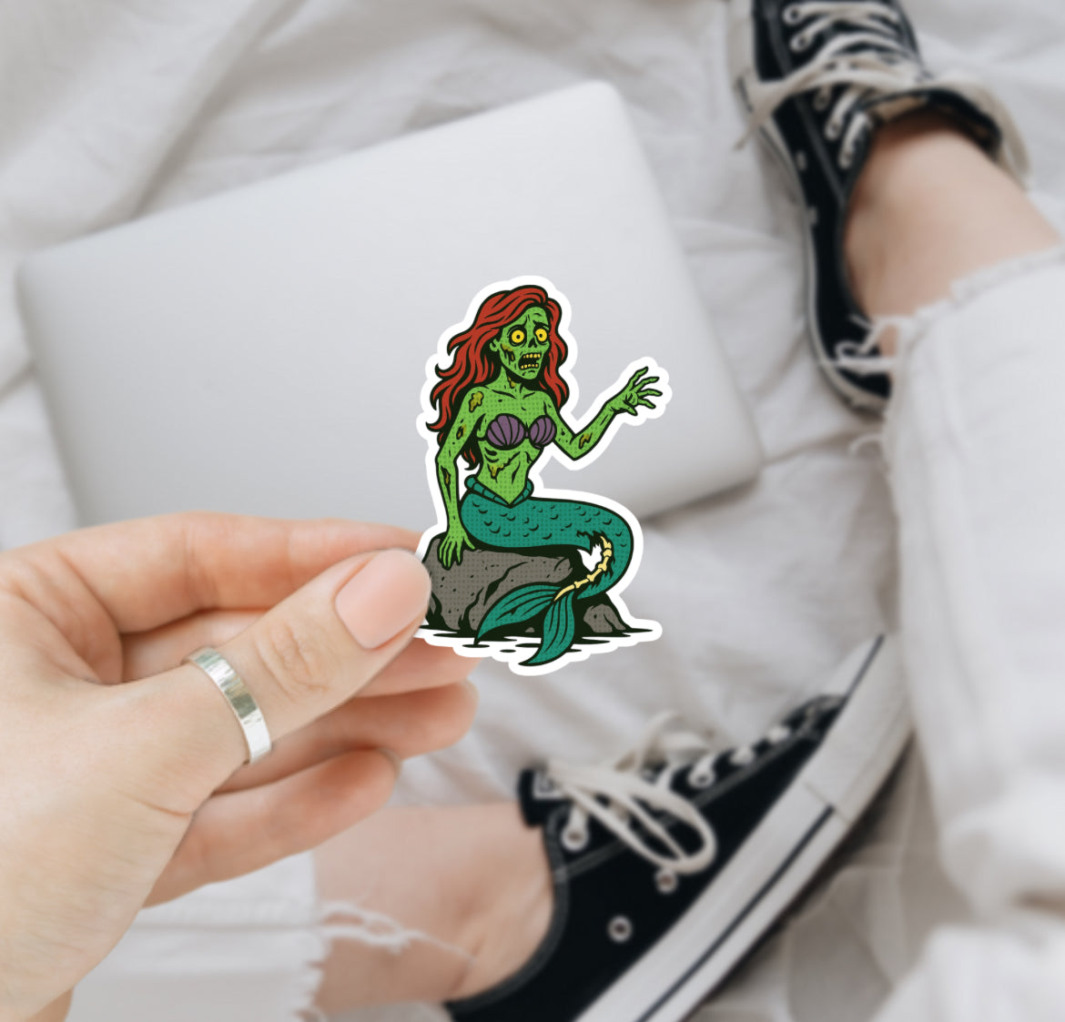 Pop Art Zombie Vinyl Decals (7 Designs Available)
