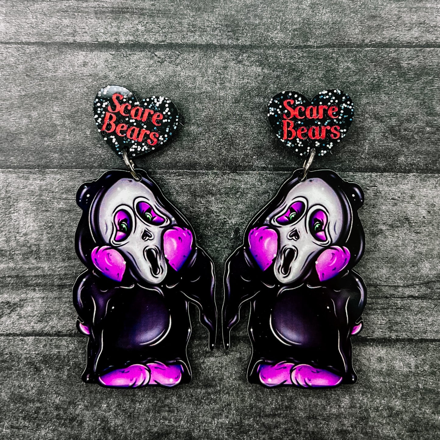 Scare Bear Dangles (8 Different Designs)