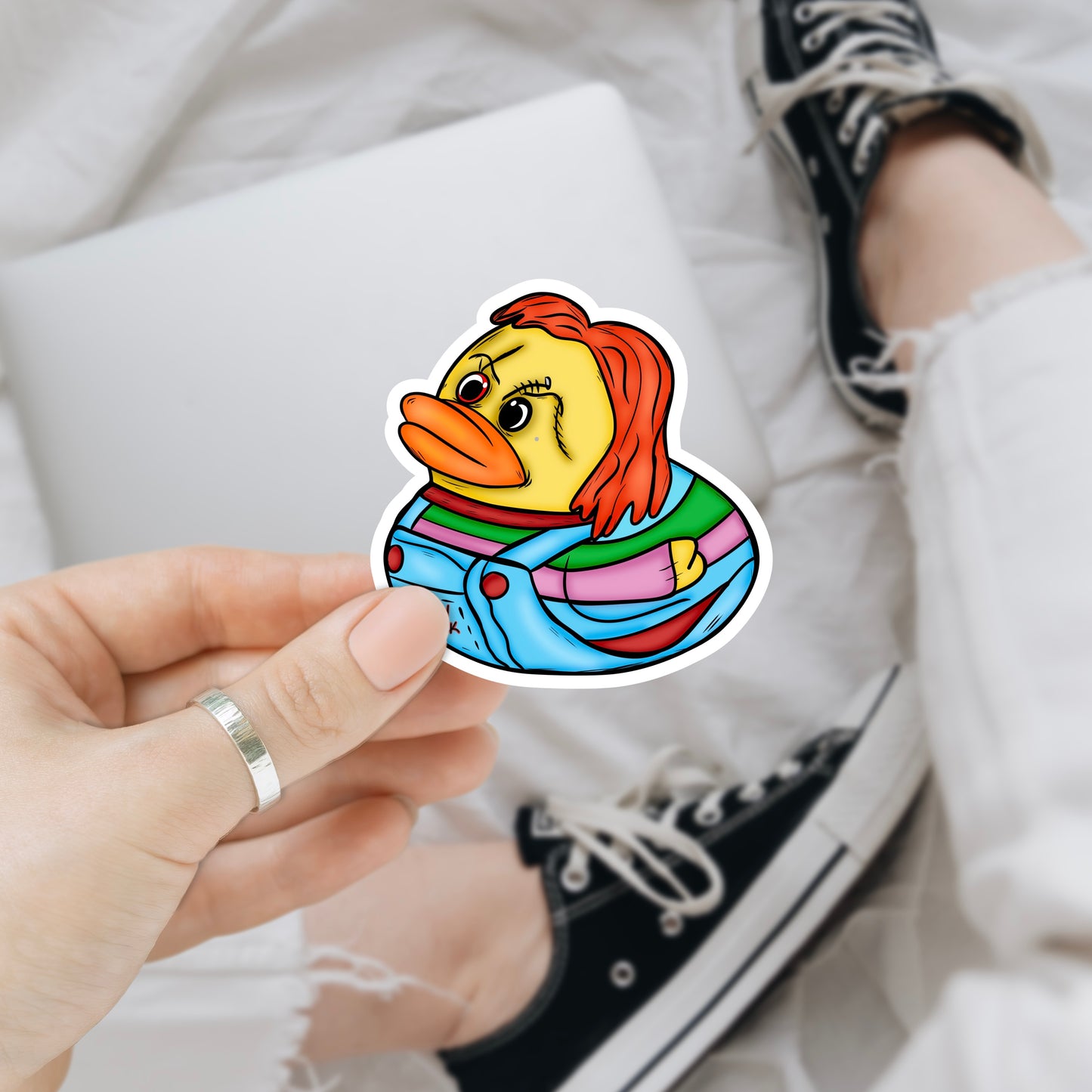 Horror Quack Vinyl Decals (11 Designs Available)