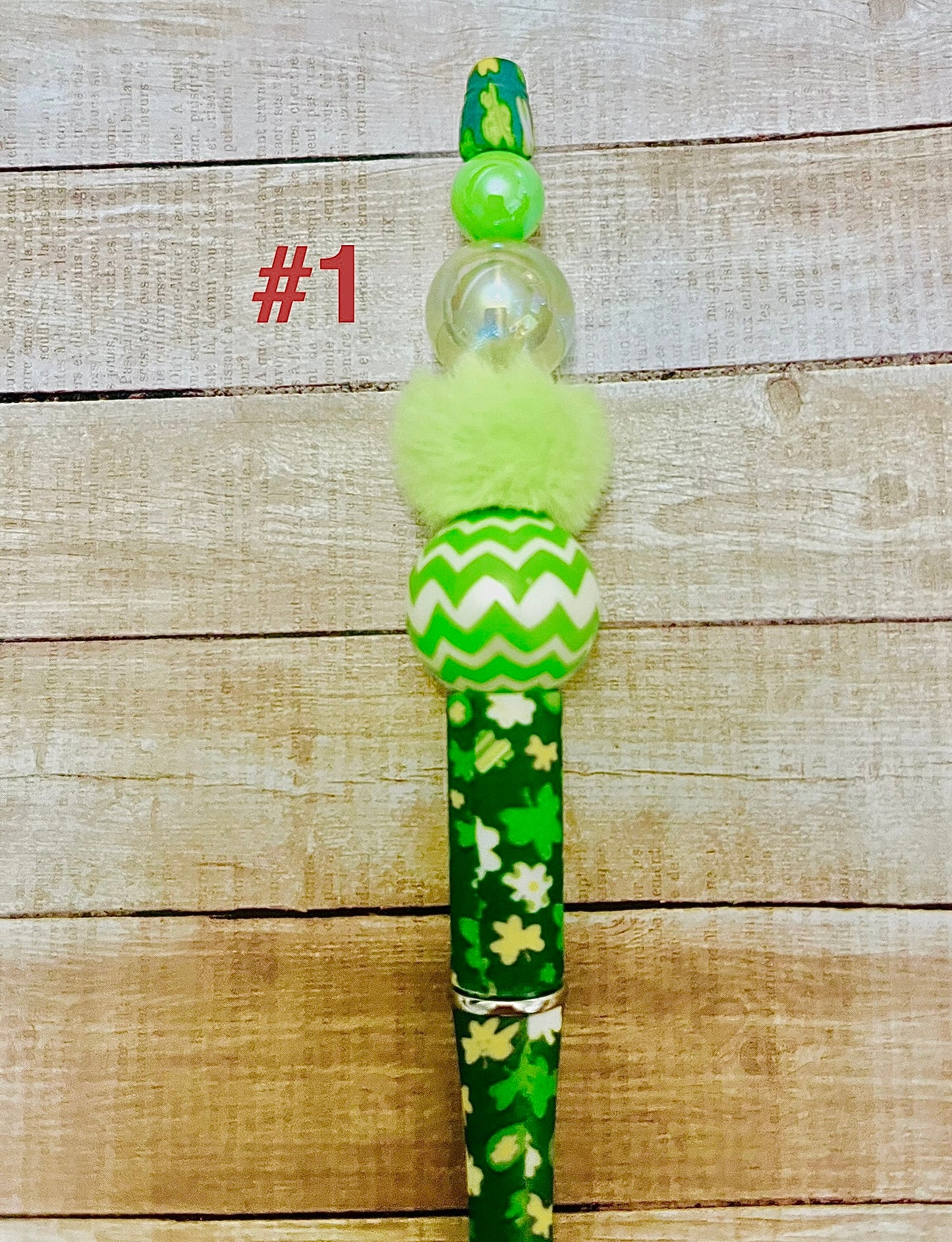 St Patrick’s Day Patterned Pens SOLD OUT