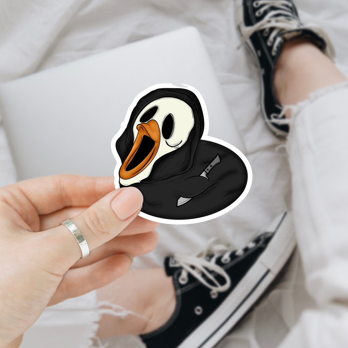 Horror Quack Vinyl Decals (11 Designs Available)