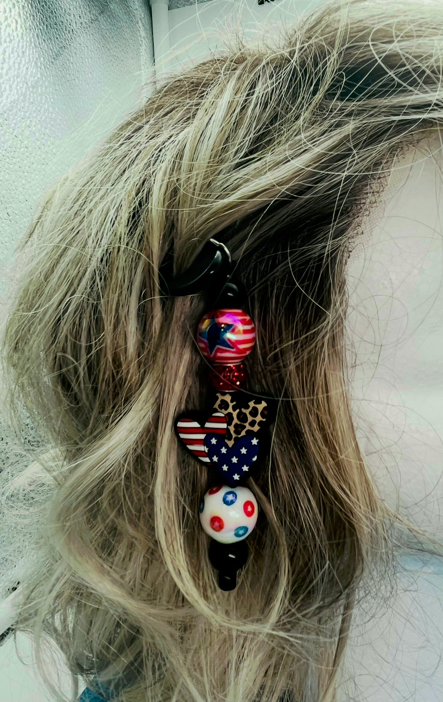4th of July Beaded Headbands and Jewelry