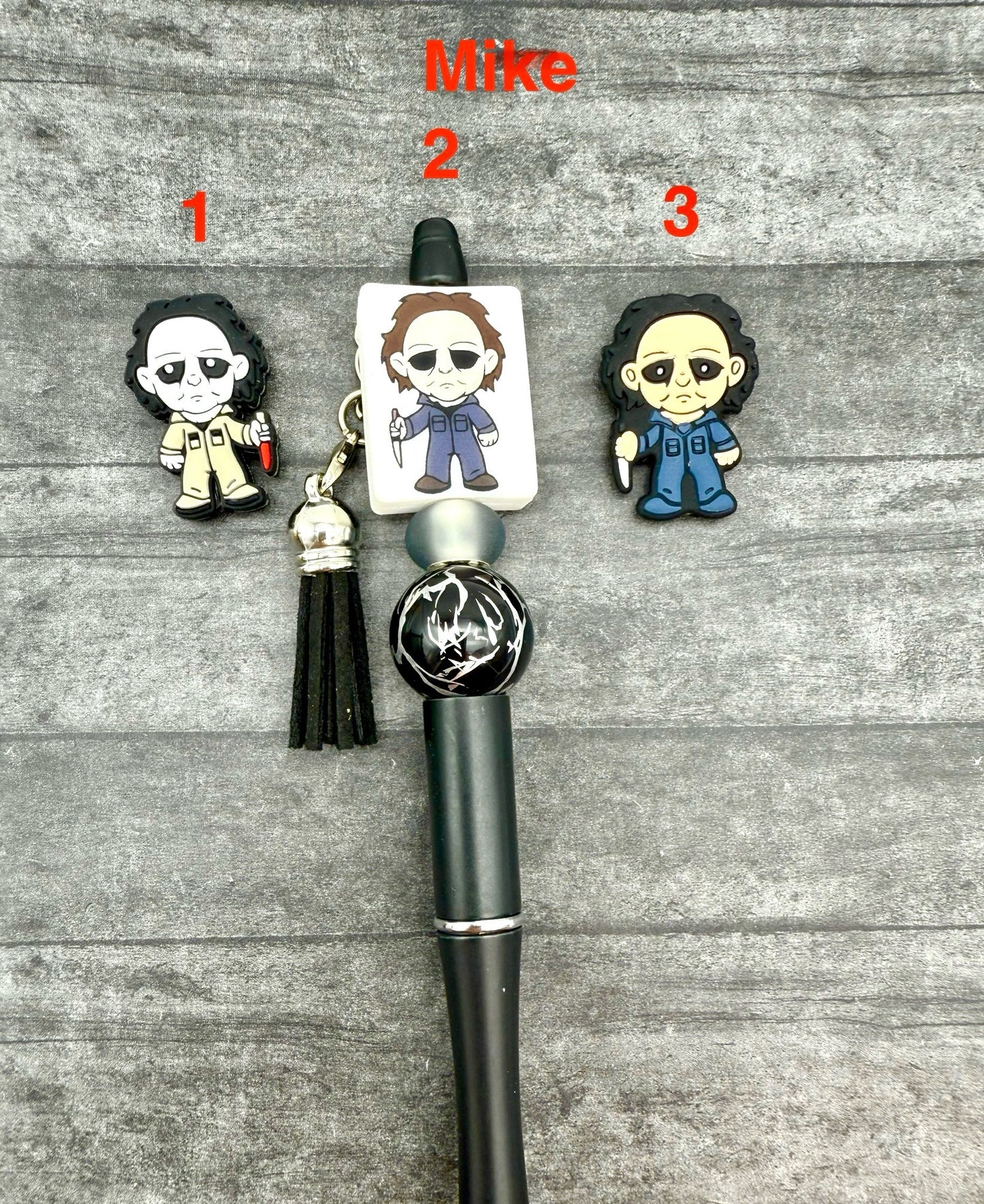 HORROR CHARACTERS Beaded Pens