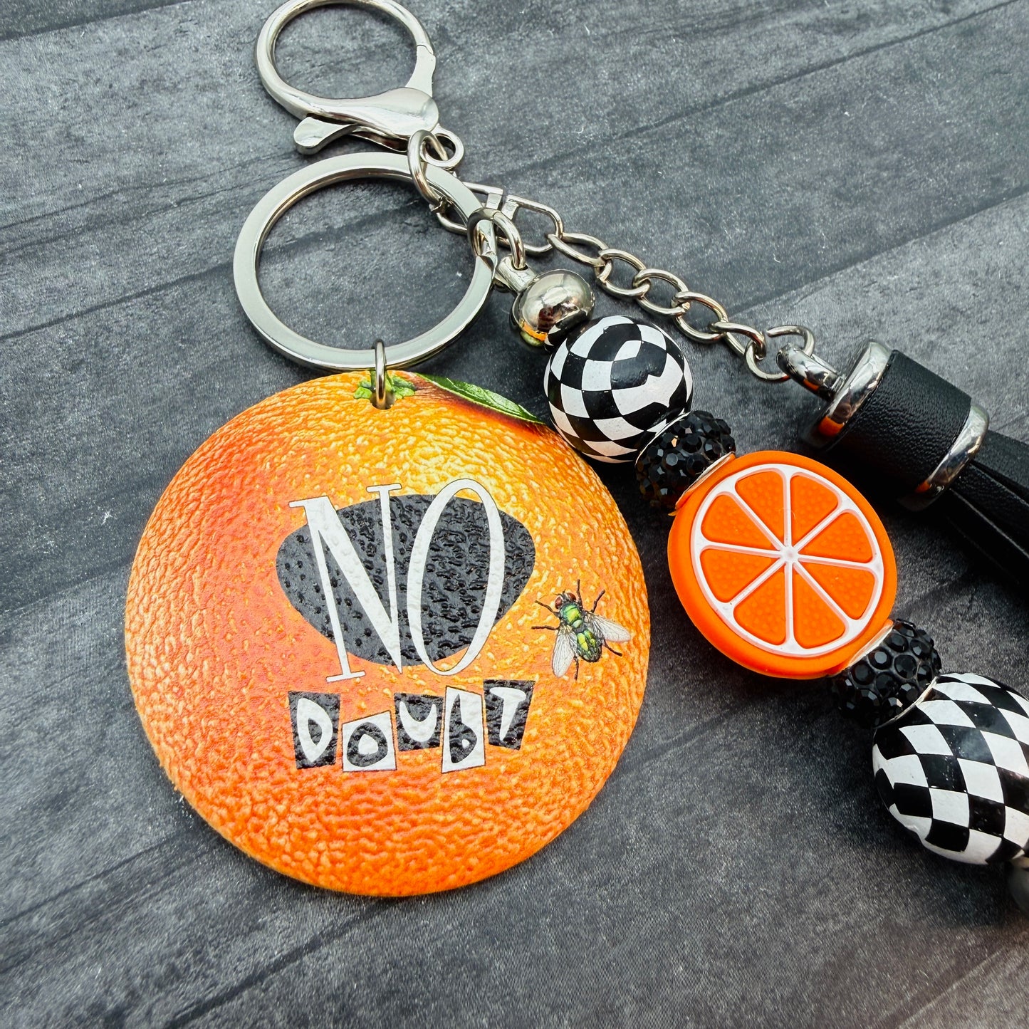 PRE ORDER Tragic Kingdom Beaded Keychain