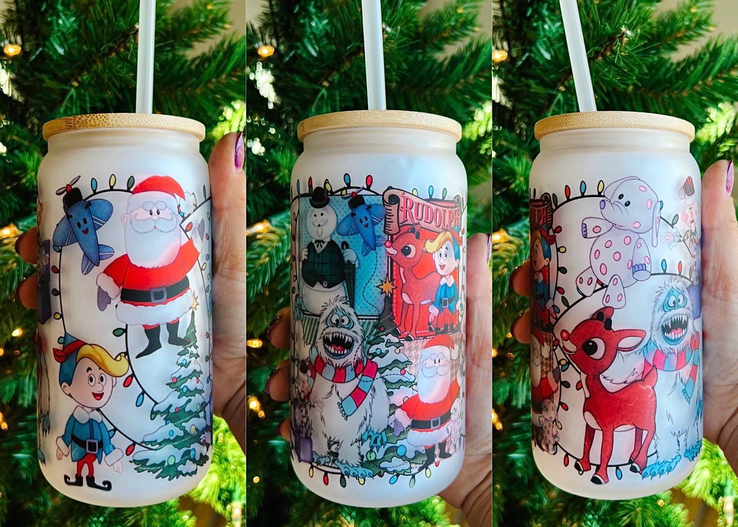 Rudolph Libby Glass Tumbler