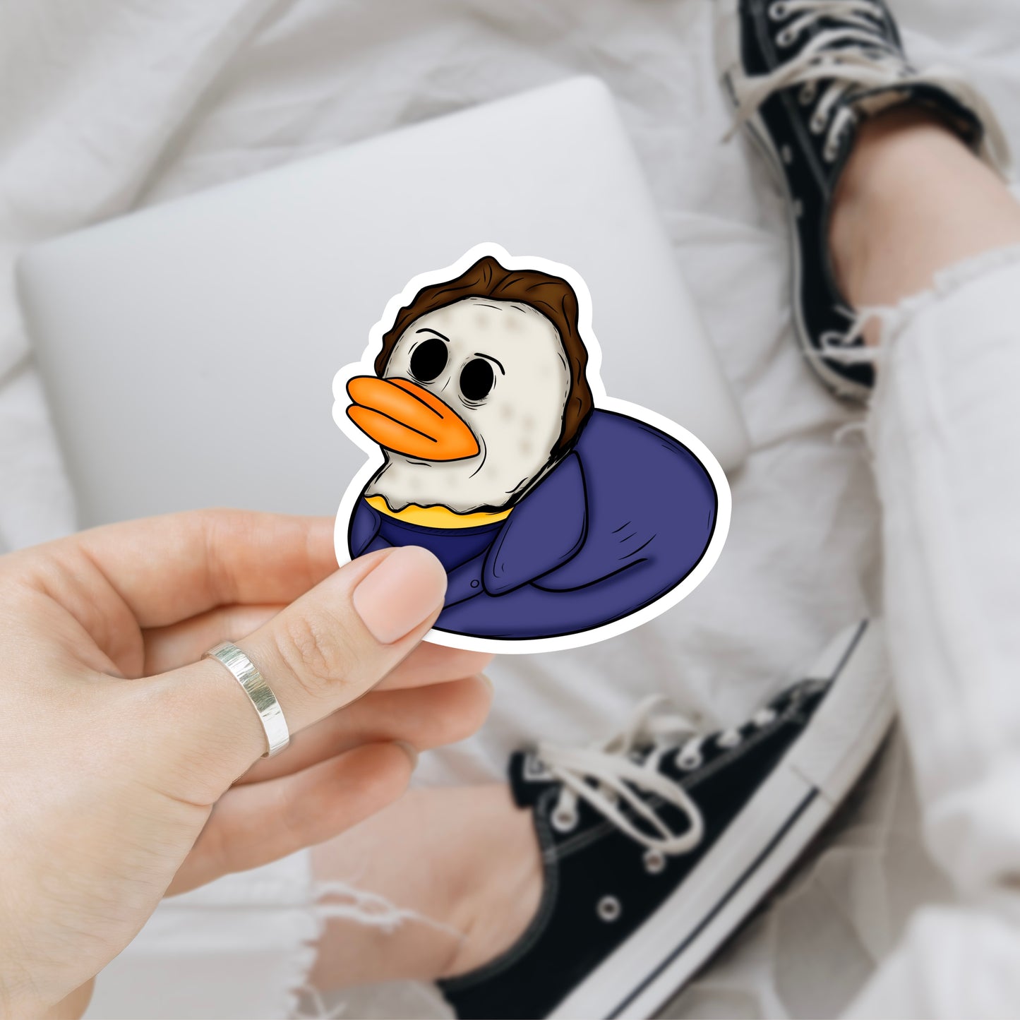 Horror Quack Vinyl Decals (11 Designs Available)