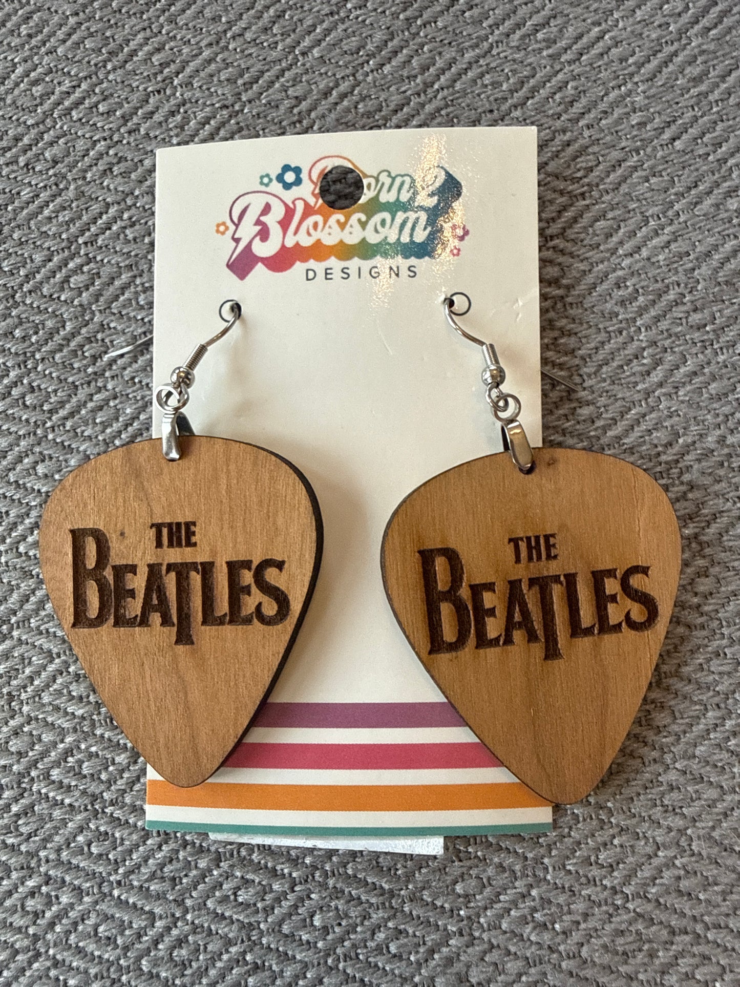 Ok CLEARANCE Wood Guitar Pick Dangles