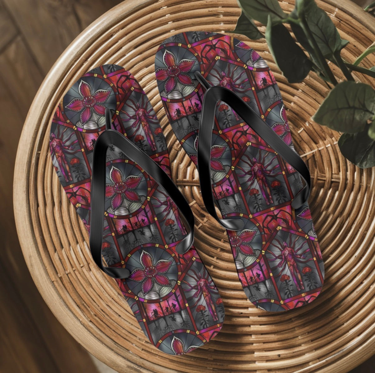Stranger Things Flip Flops