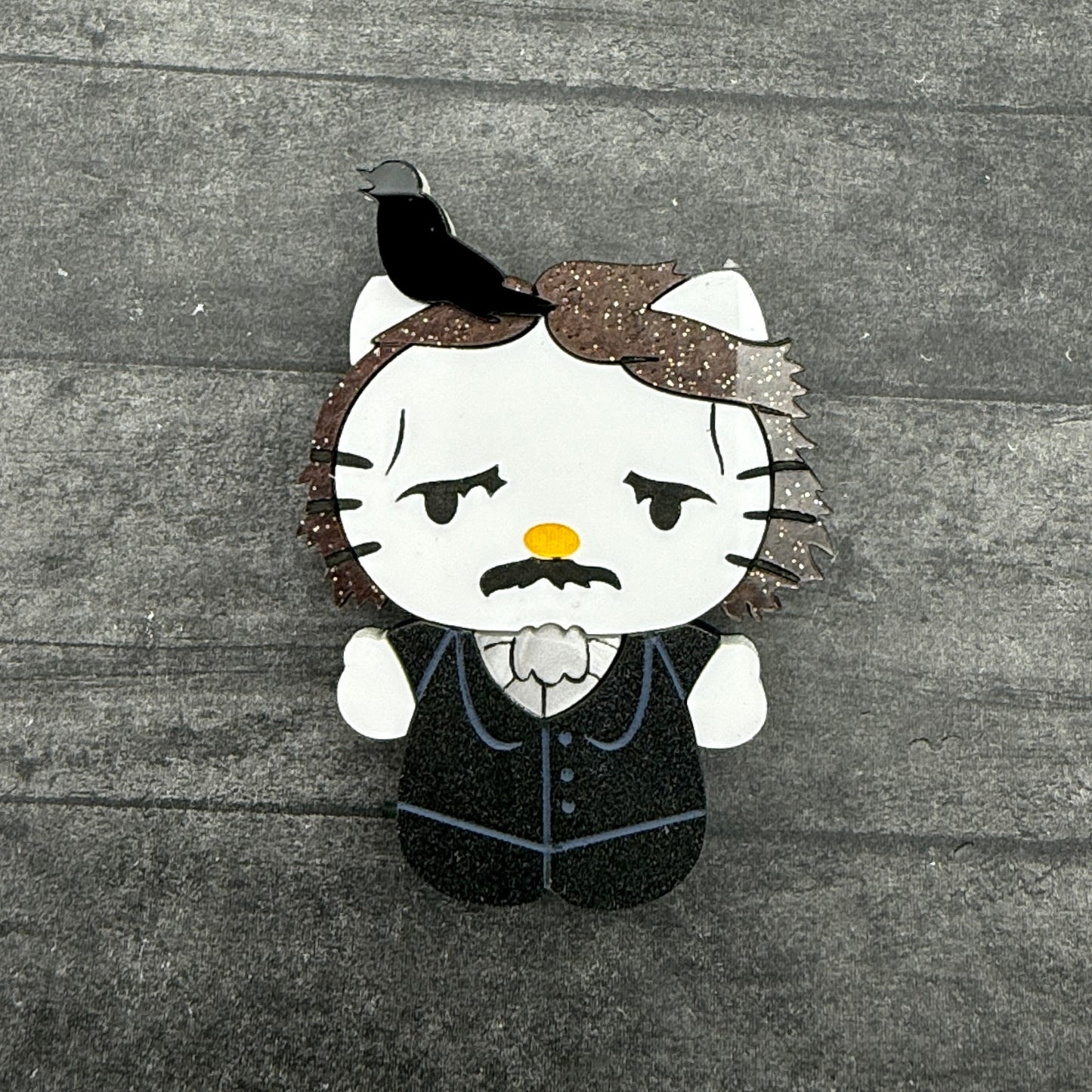 Poe Kitty BROOCH