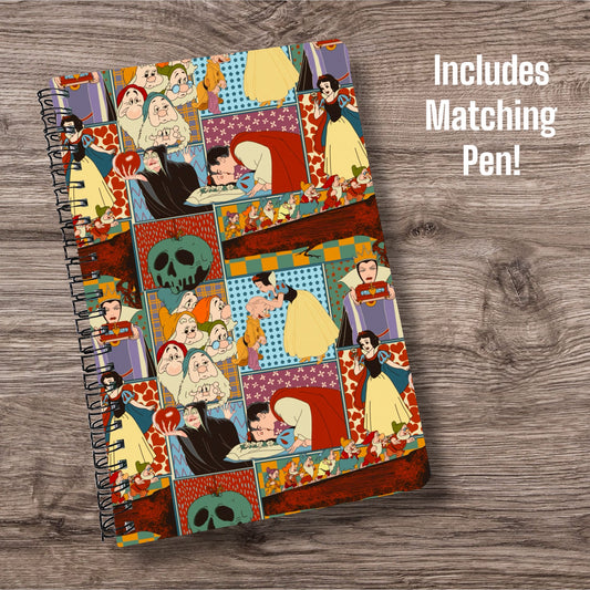 Snow White Notebook & Pen Set
