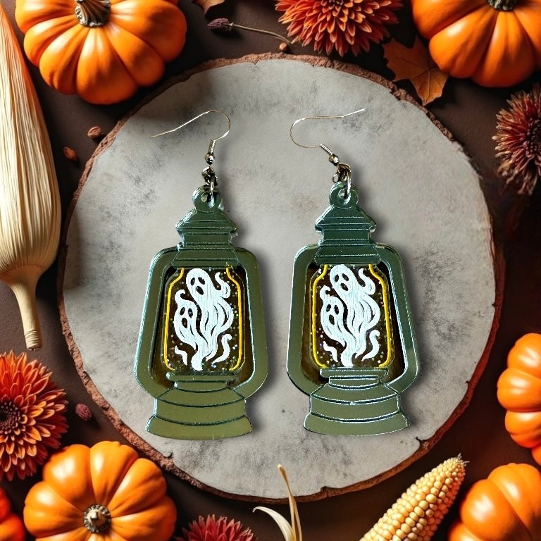 Ghost Lantern Dangles (2 Color Options!)
