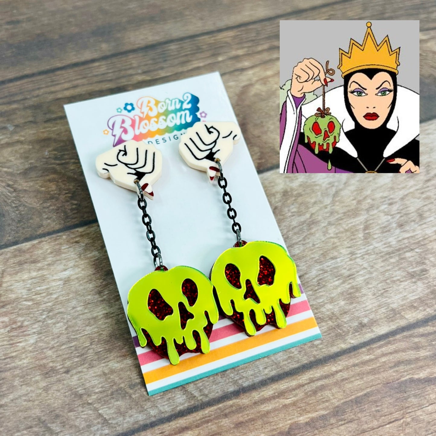 Evil Queen’s Poison Apple Dangles