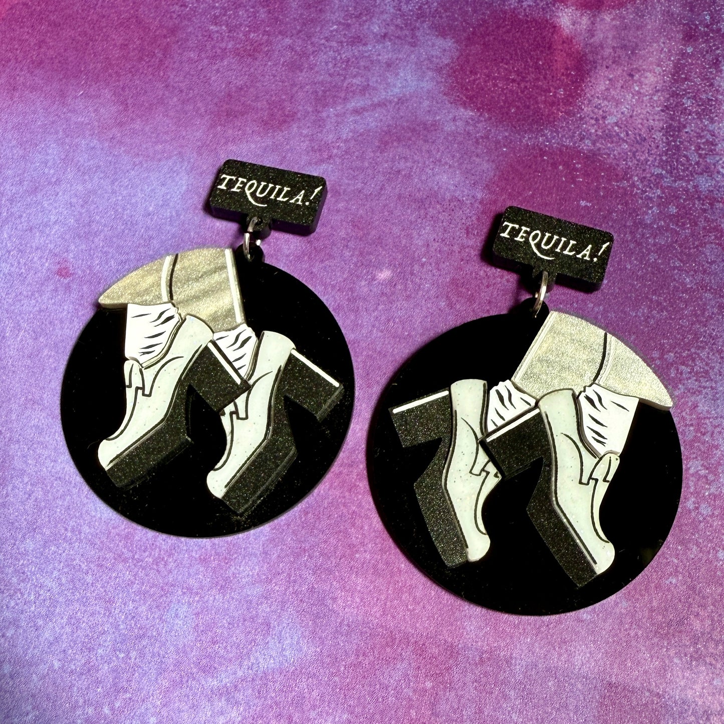 Tequila Shoe Earrings