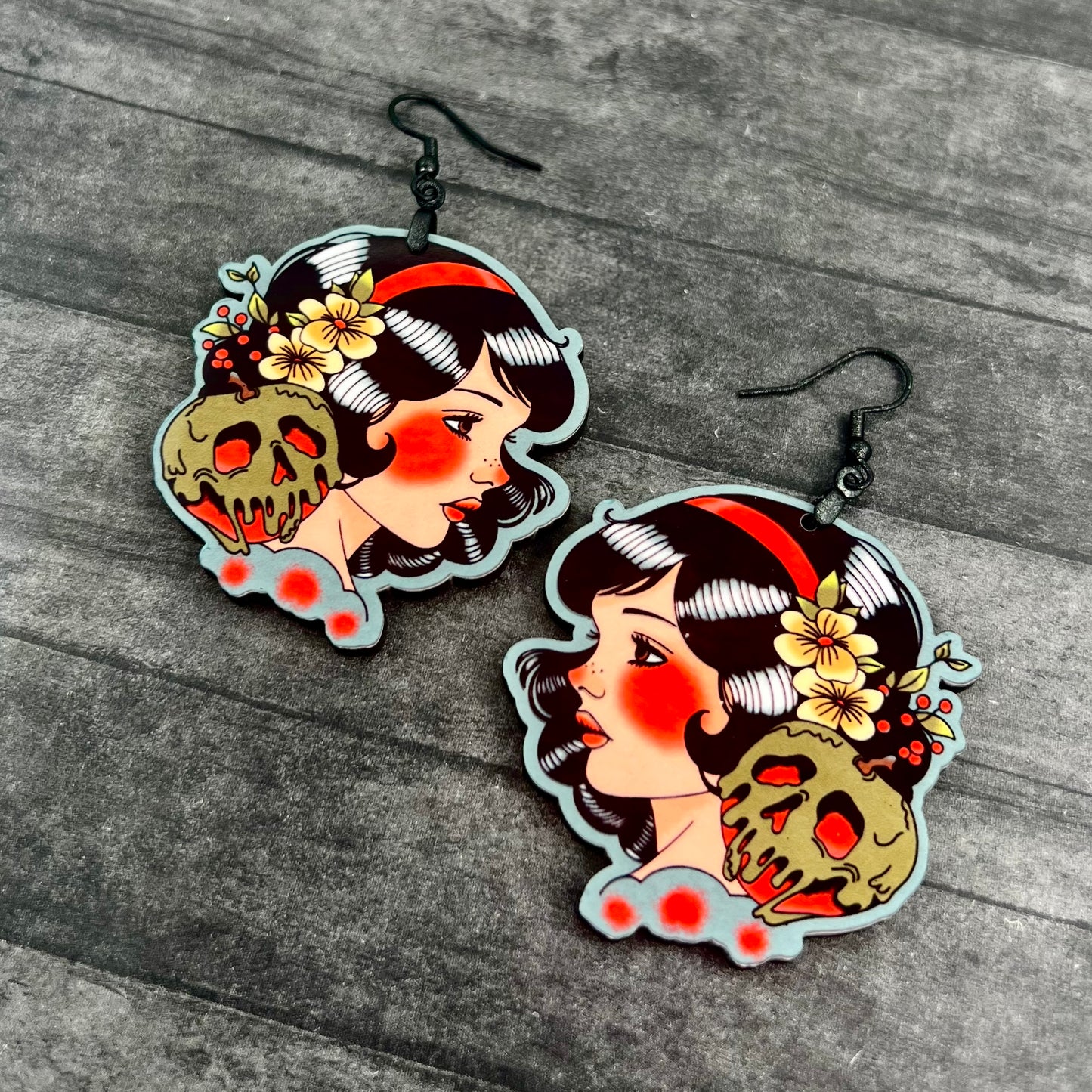 Snow White Tattoo Dangles