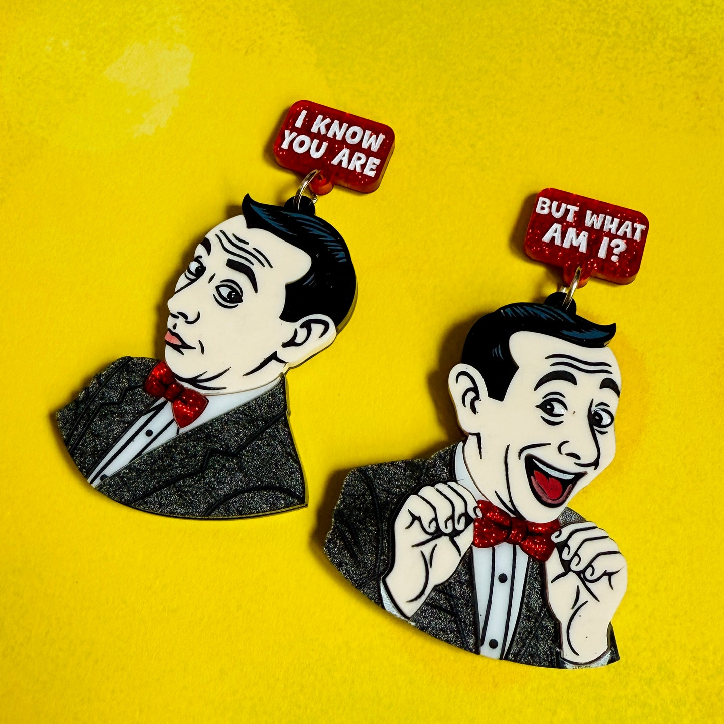 Pee Wee Herman Earrings