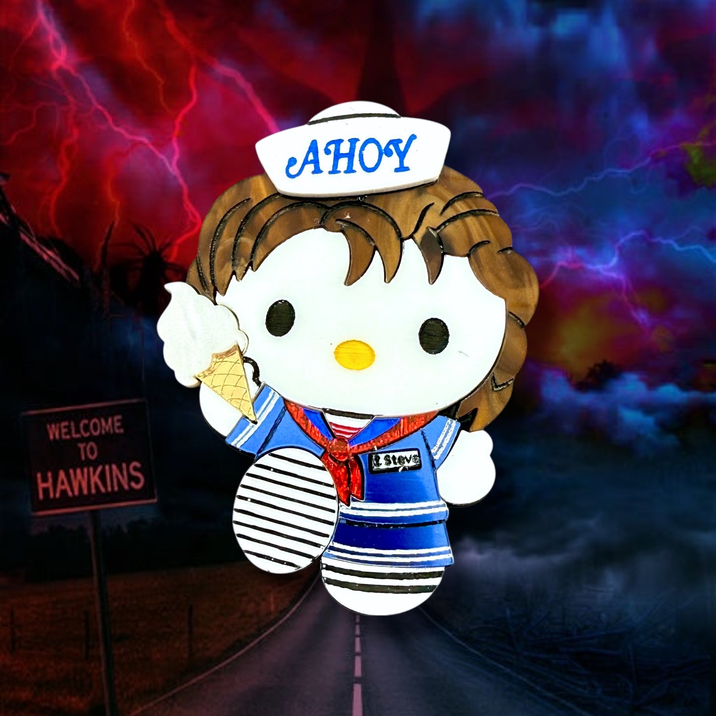 ST Kitty BROOCH (2 Designs Available)