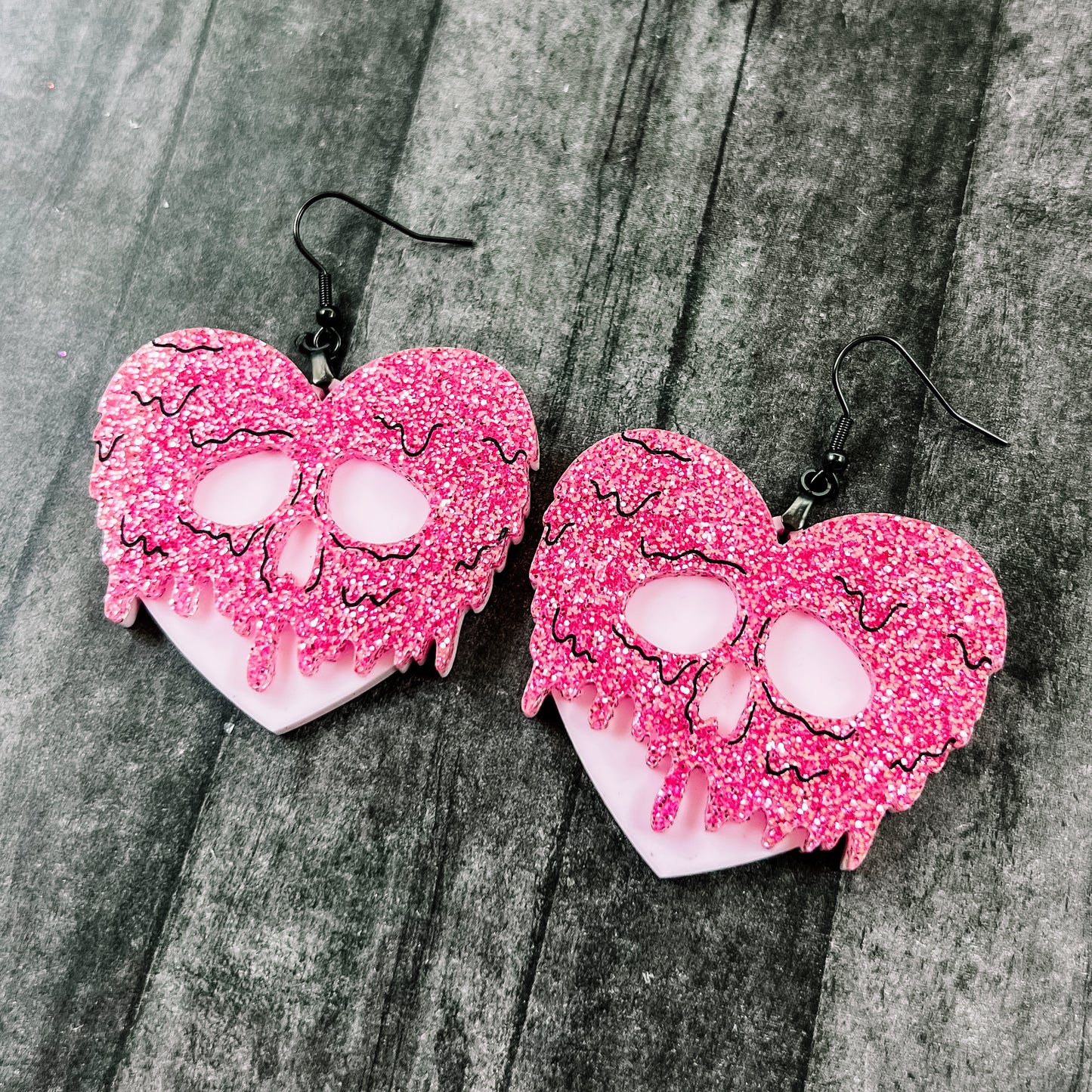 Poison Heart Dangles