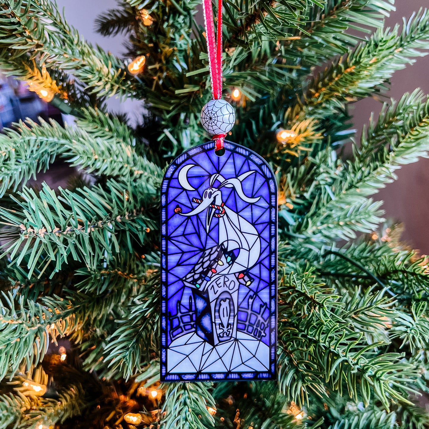 MAY CLEARANCE NBC Christmas Glass Ornaments