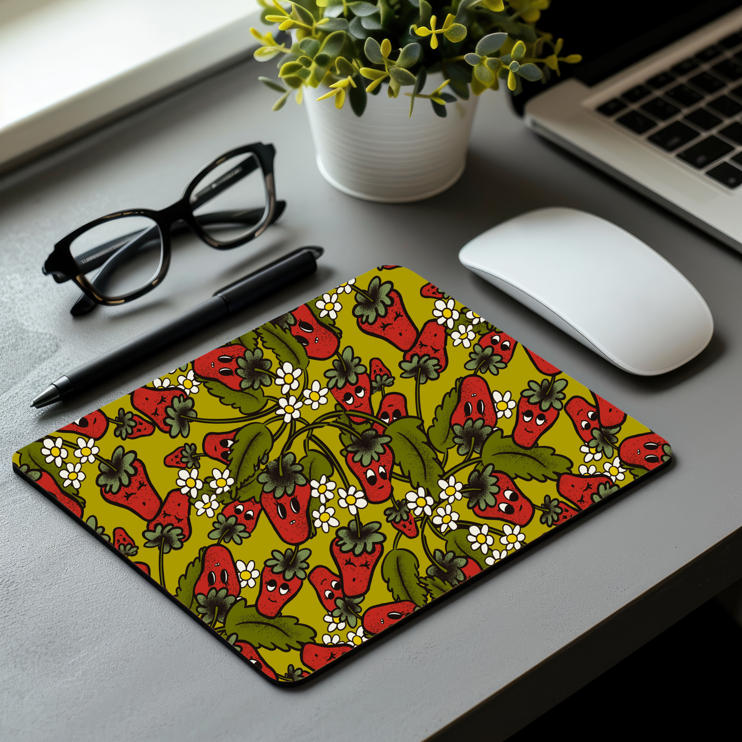 Strawberry Mouse Pad