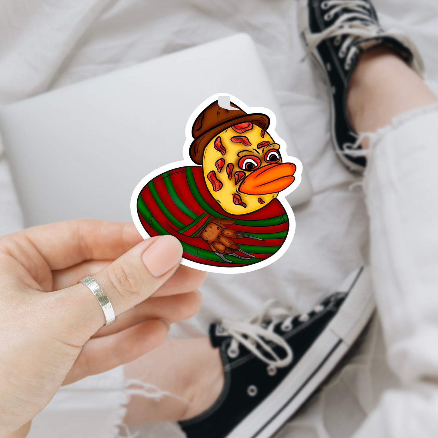 Horror Quack Vinyl Decals (11 Designs Available)