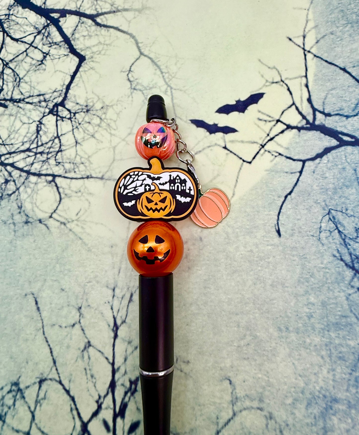 Vintage Halloween Beadable Pens