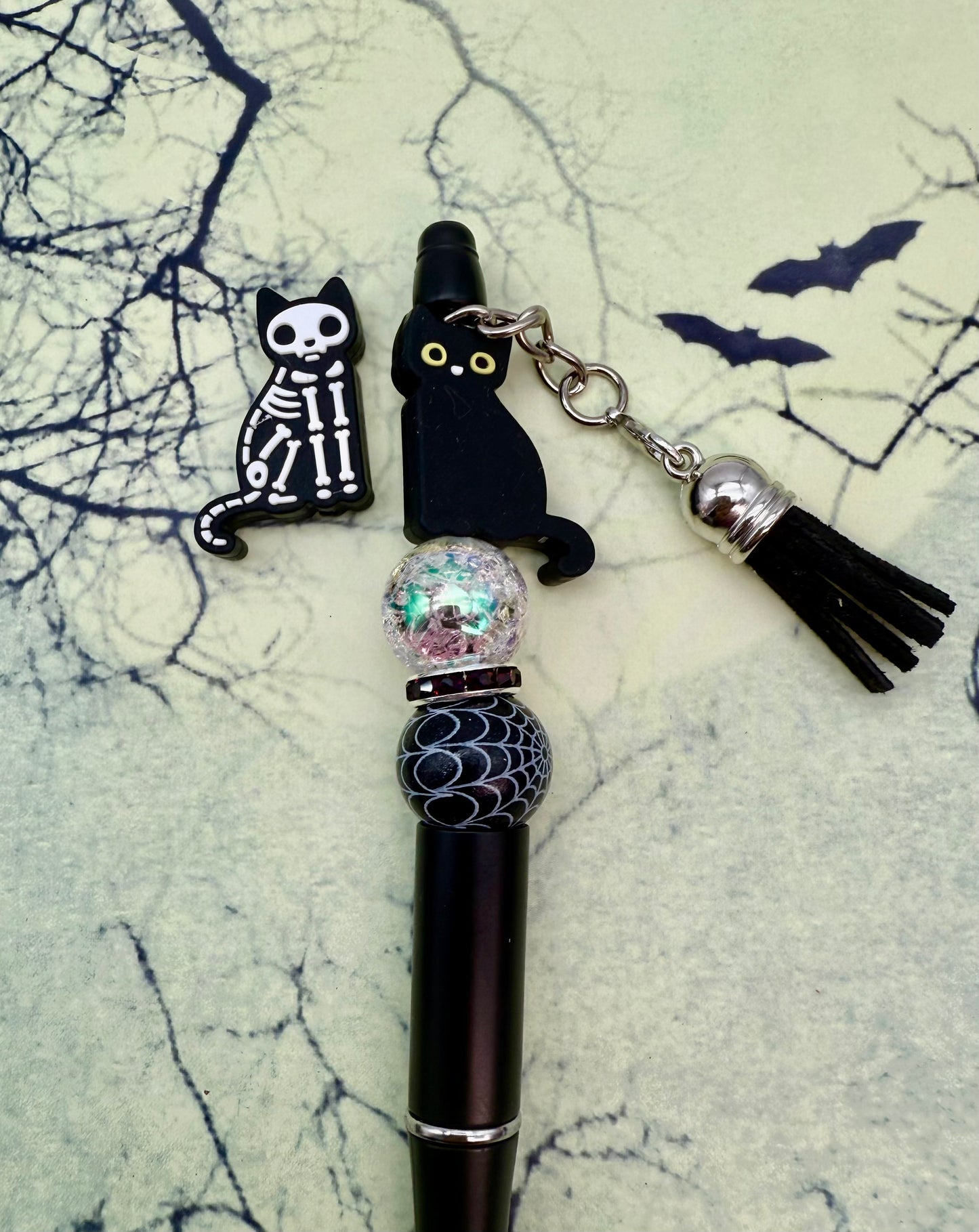 Vintage Halloween Beadable Pens