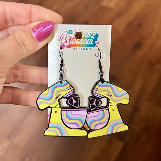 SEP CLEARANCE Groovy Mixer Earrings