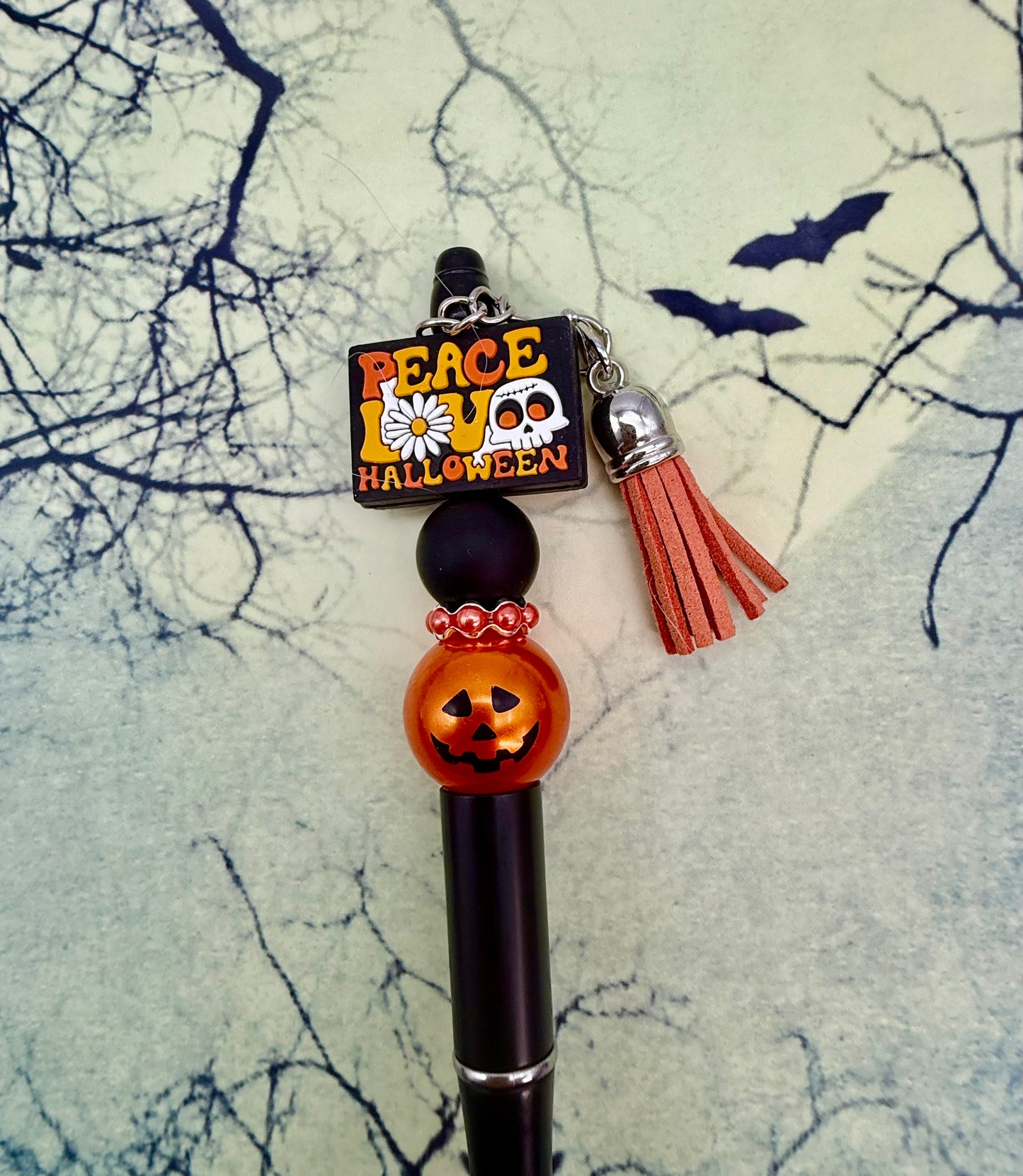 Vintage Halloween Beadable Pens