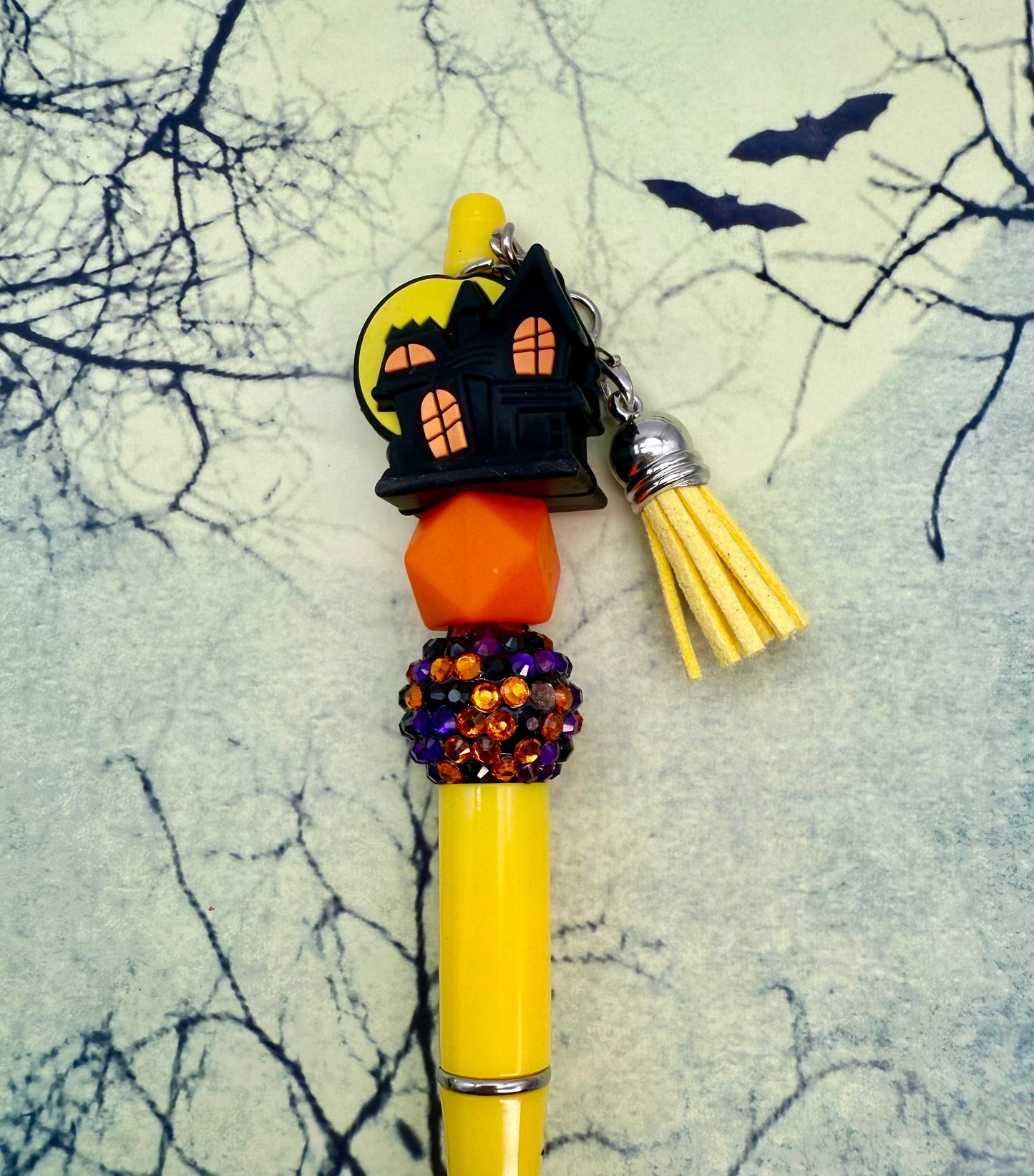 Vintage Halloween Beadable Pens