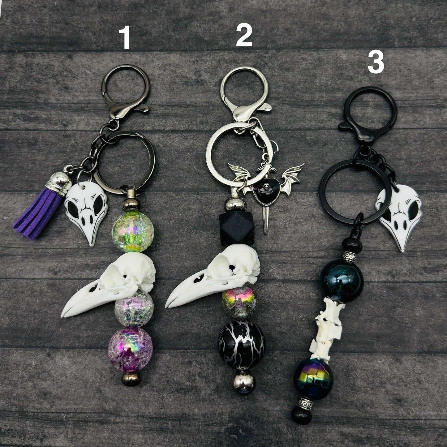 Oddities Beaded Keychains