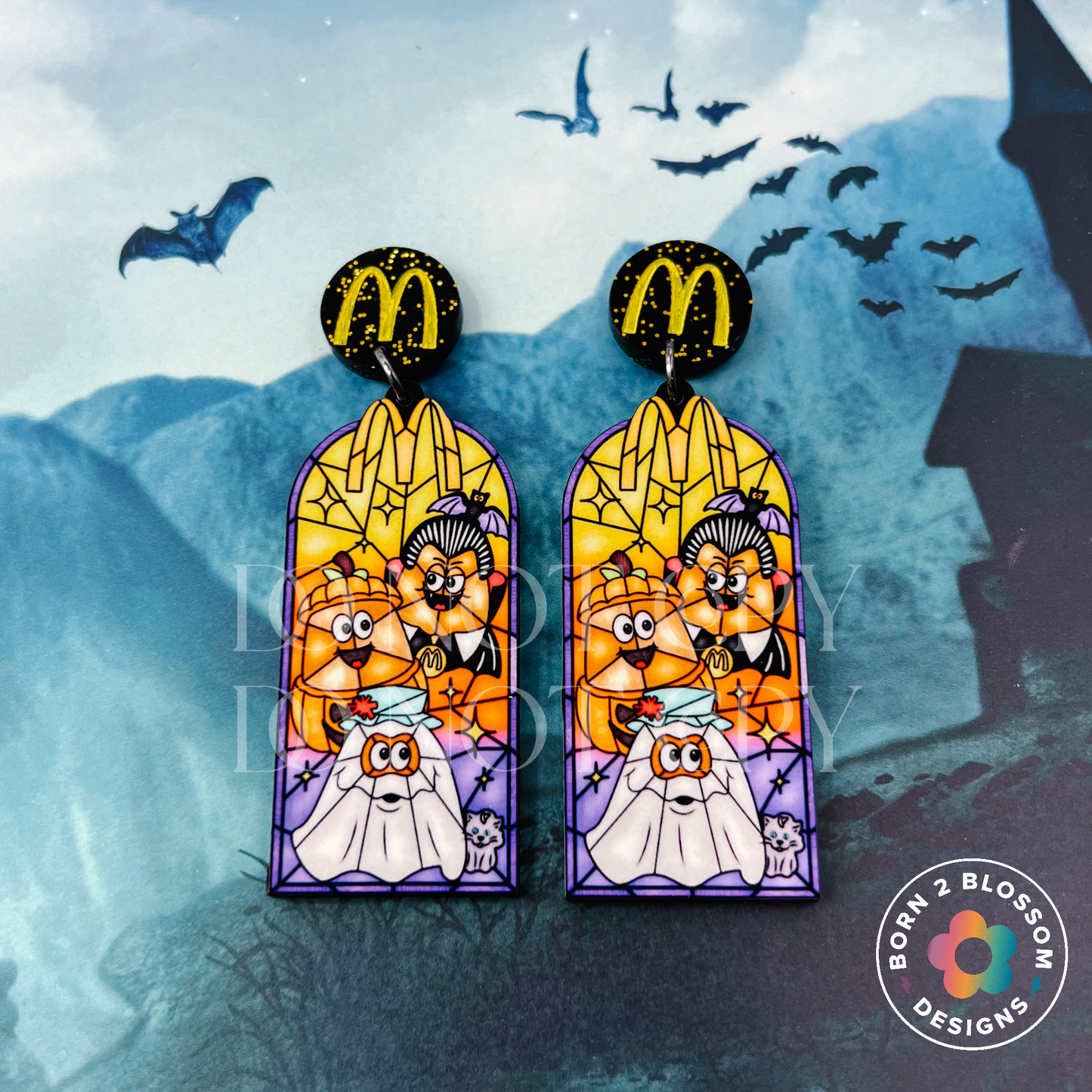 McDonalds Stained Glass Dangles (All Characters)