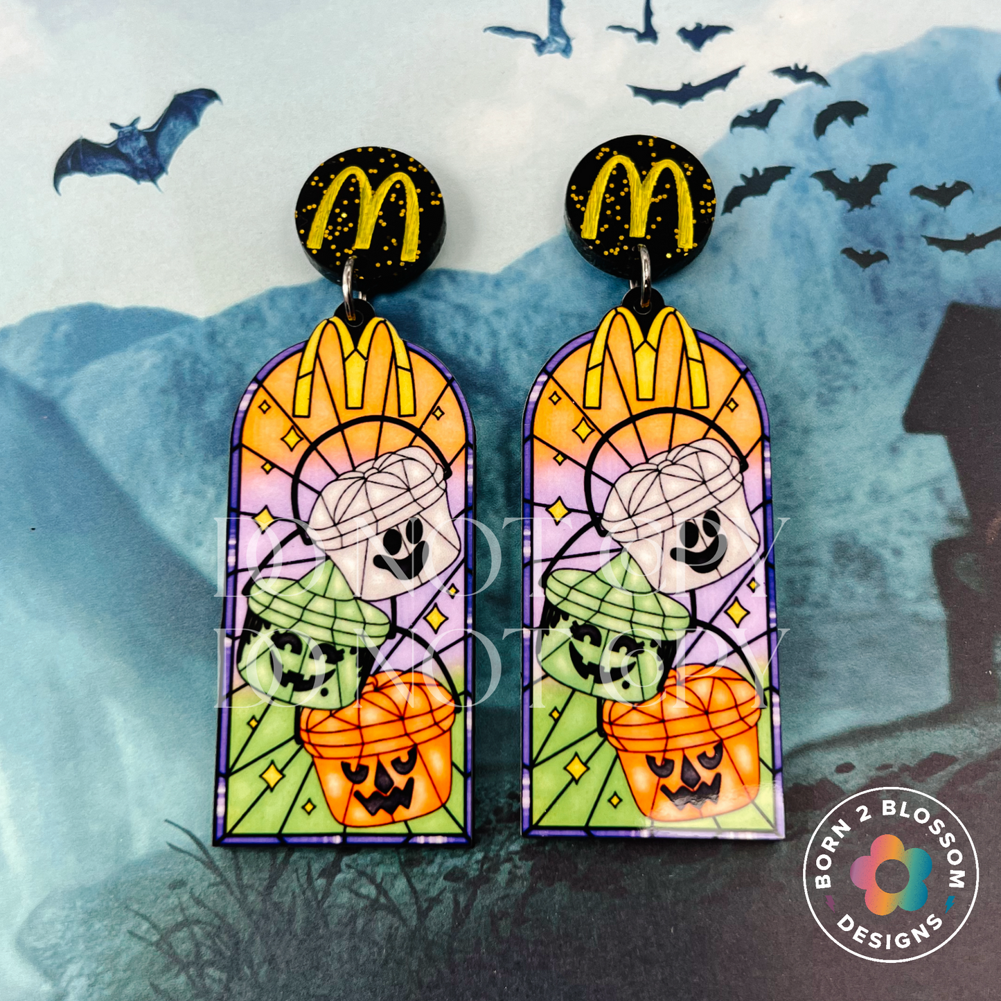 McDonalds Stained Glass Dangles (All Characters)