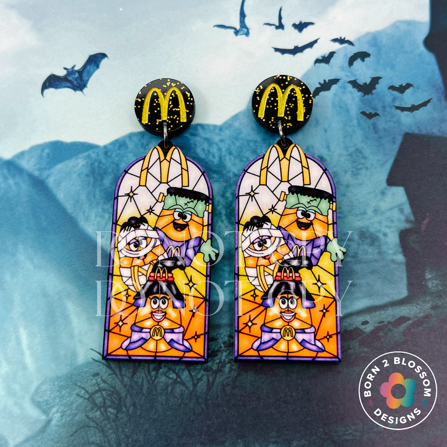 McDonalds Stained Glass Dangles (All Characters)