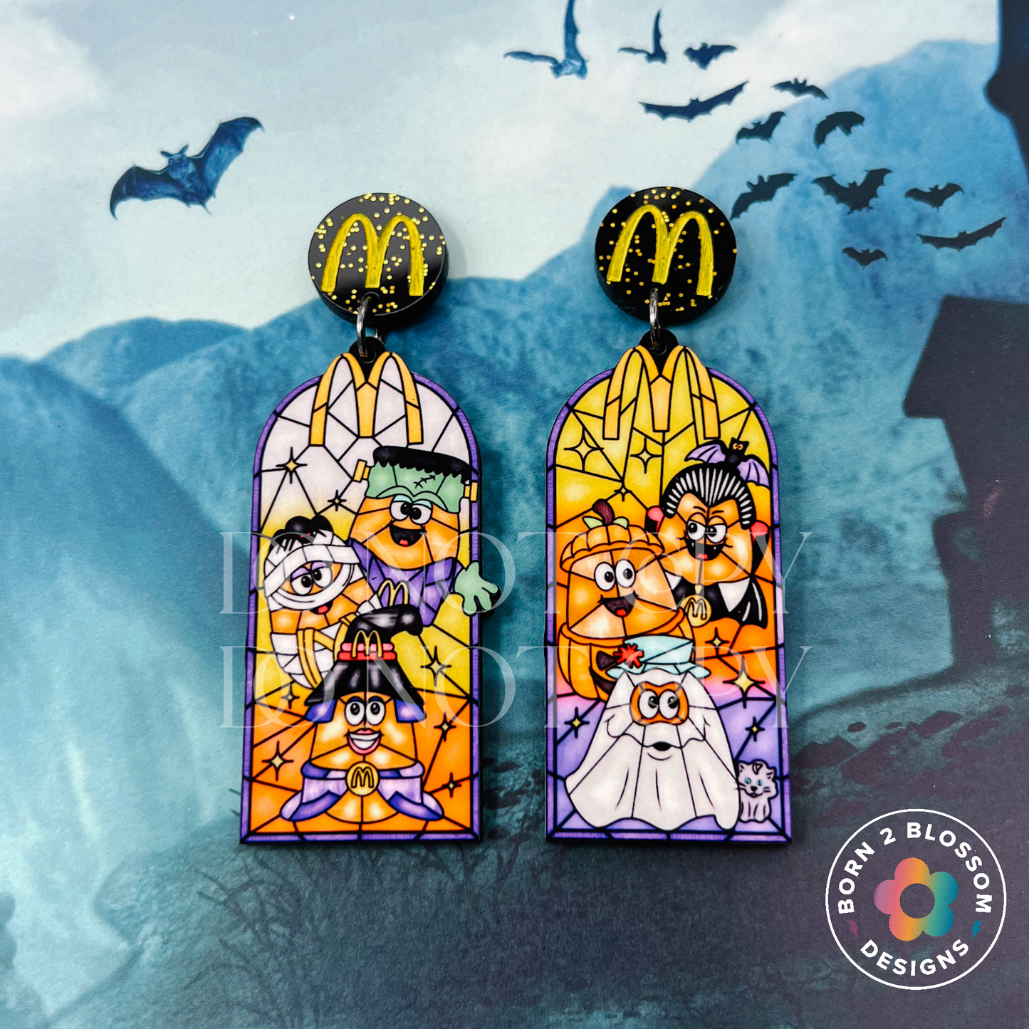 McDonalds Stained Glass Dangles (All Characters)