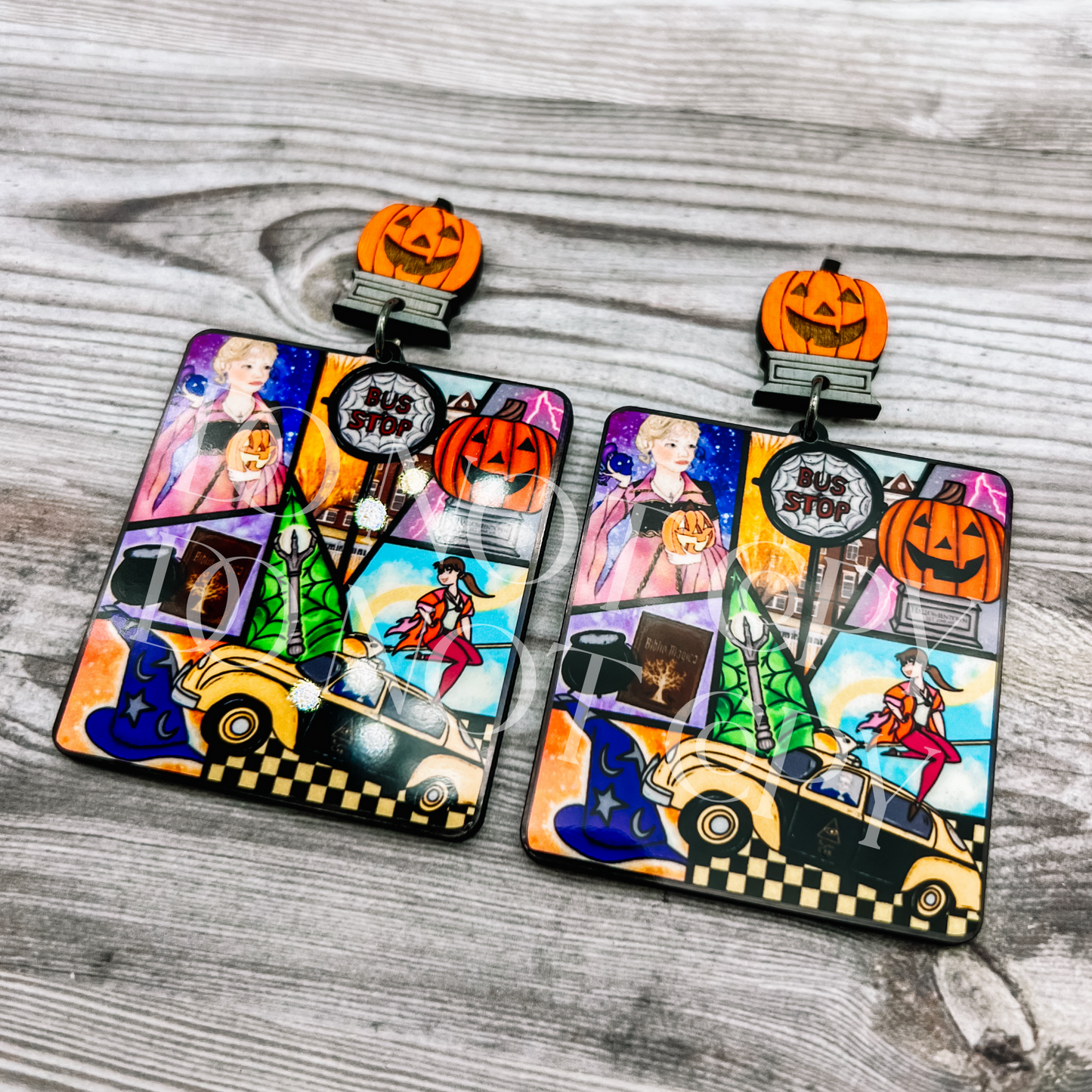 Halloweentown Mashup Dangles