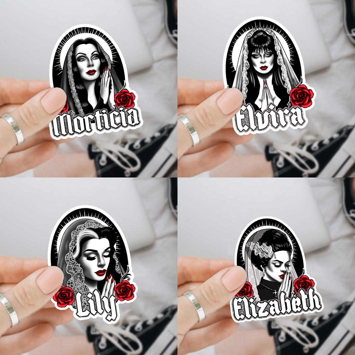 Catholic Ghouls Vinyl Decals (4 Designs Available)