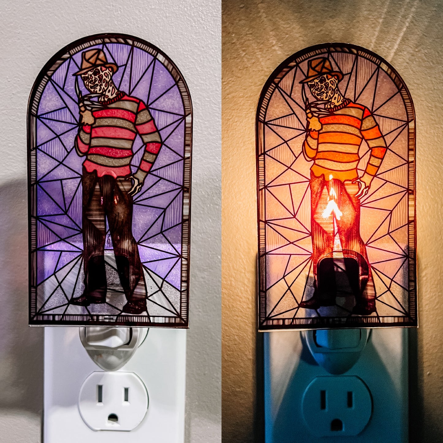 NIGHTLIGHT Horror Glass (All Characters)