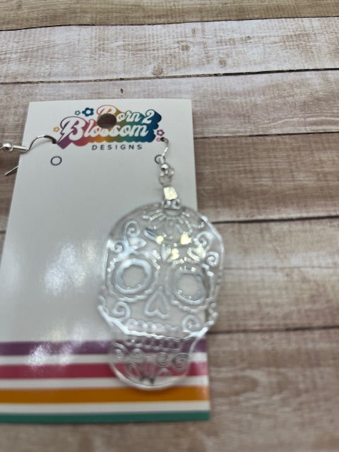 DEC CLEARANCE Sugar Skull Dangles