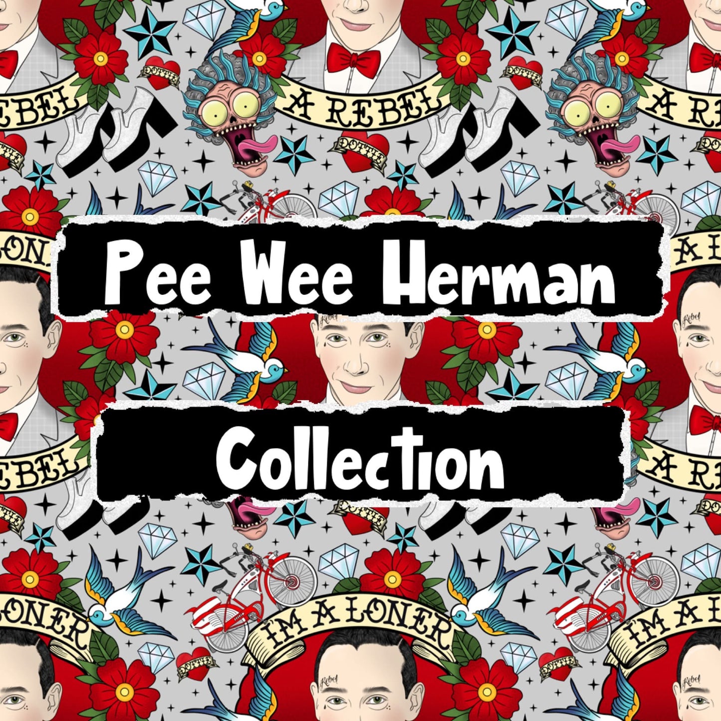 Pee Wee Herman Beaded Pens