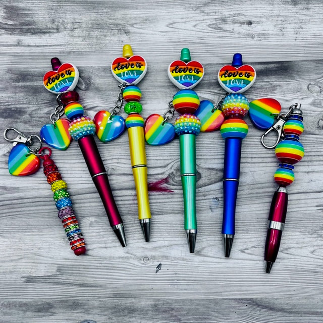 PRIDE Pen and Keychains