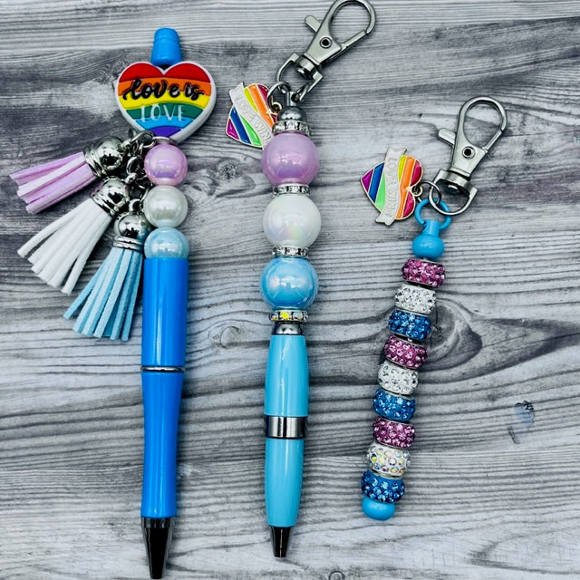 PRIDE Pen and Keychains