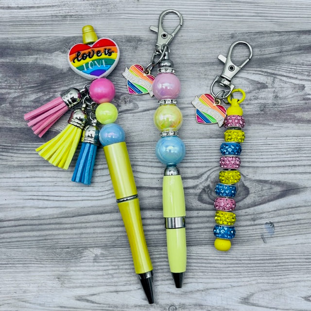 PRIDE Pen and Keychains