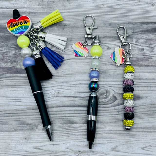 PRIDE Pen and Keychains