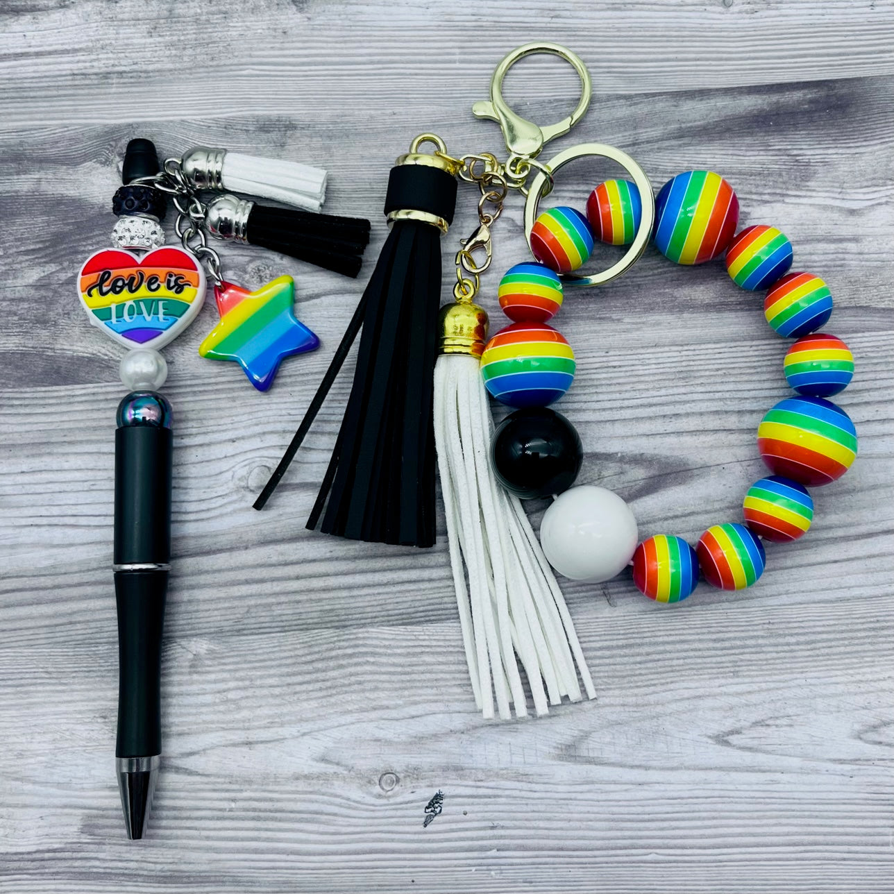 PRIDE Pen and Keychains