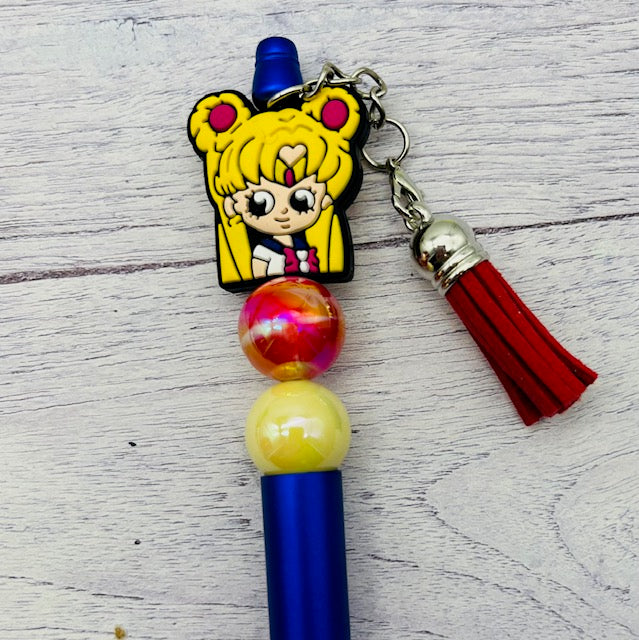 Updated Cartoon Beaded Pens